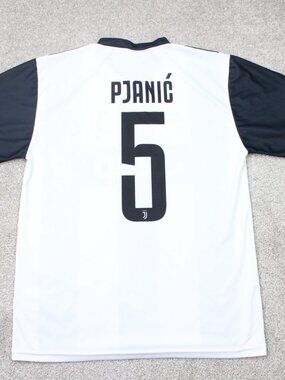 Miralem Pjanić Juventus #5 Jersey Mens Medium Black/White 2018-19 Official Merch